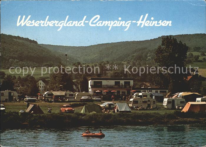 Heinsen Weser Weserbergland Camping Heinsen