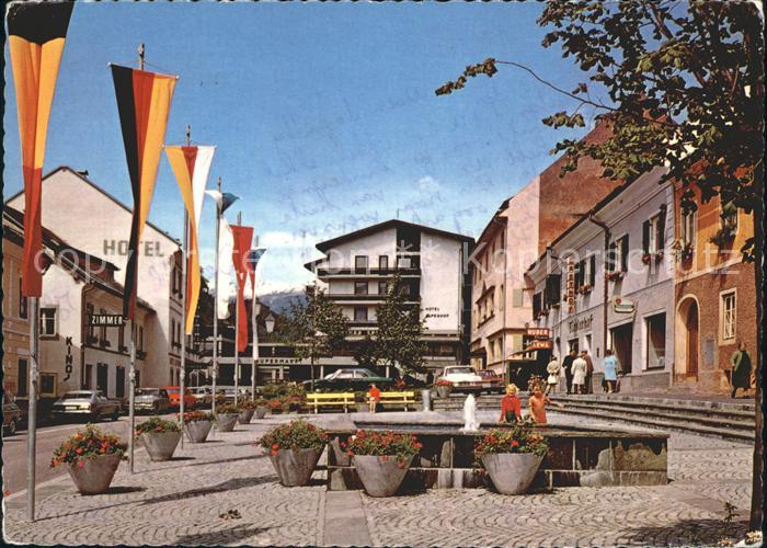 Obervellach Kaernten Hauptplatz