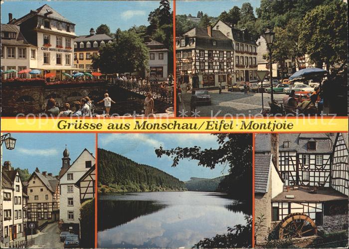 Monschau Montjoie NRW Perlbachtalsperre Cafe Restaurant