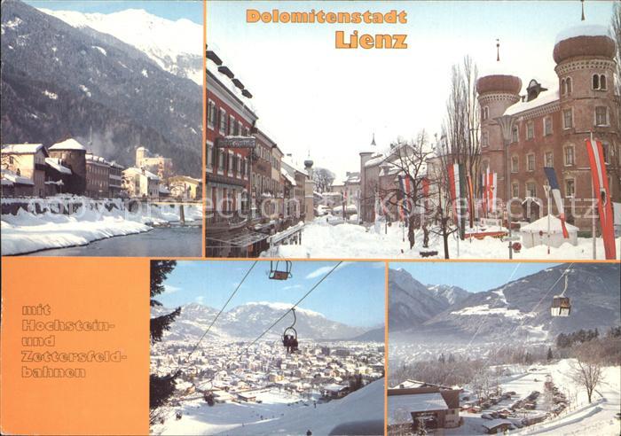 Lienz Tirol Iselturm Schloss Bruck Hauptplatz Liebburg Doppelsessellift