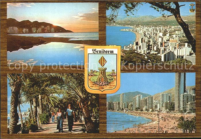 Benidorm Strand Promenade