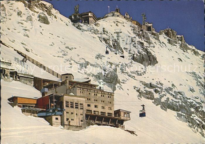 Zugspitze Hotel Schneefernerhaus Seilbahn Zugspitzgipfel