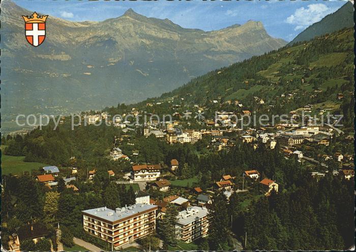 Saint-Gervais-les-Bains Fliegeraufnahme