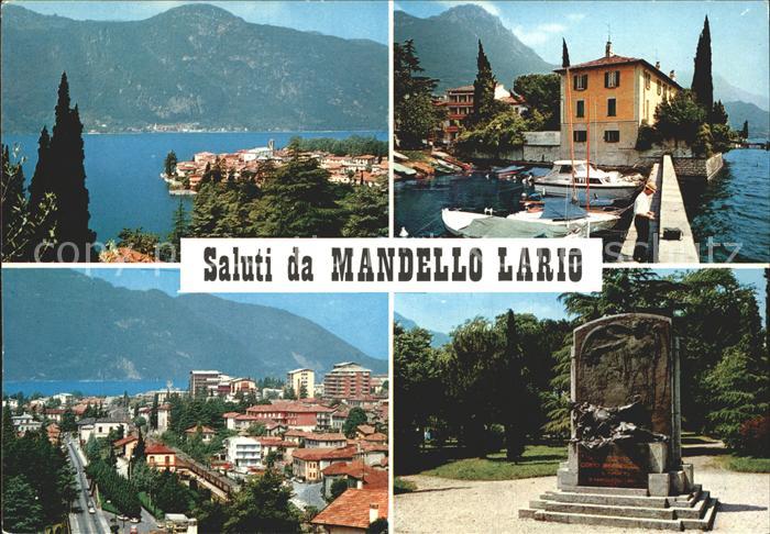 Mandello del Lario Denkmal Hafen