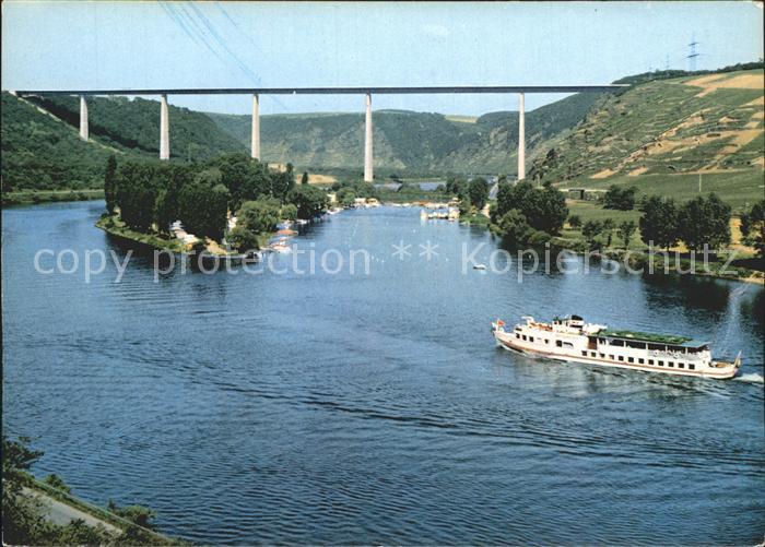 Kattenes Moseltalbruecke Campingplatz Faehre