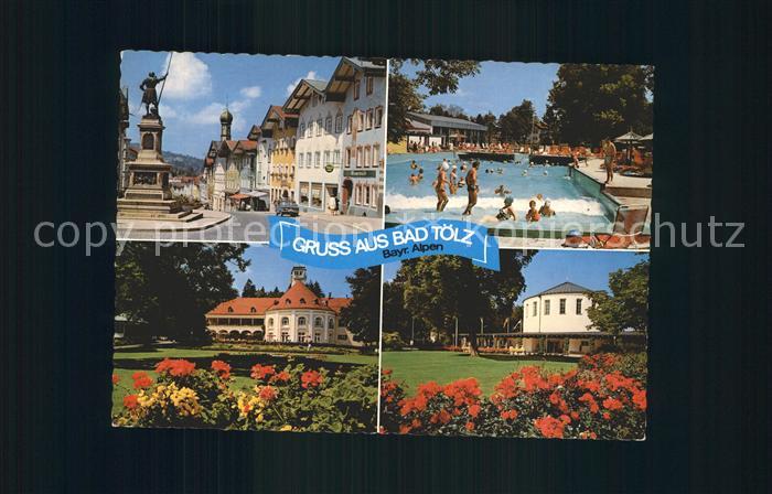 Bad Toelz Marktstrasse Alpamare Kurpark Trinkhalle
