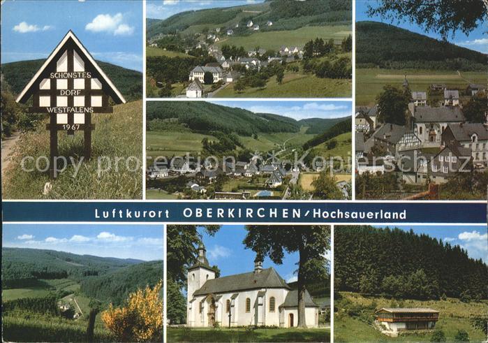 Oberkirchen Sauerland Landhotel Gasthof Schuette Kirche