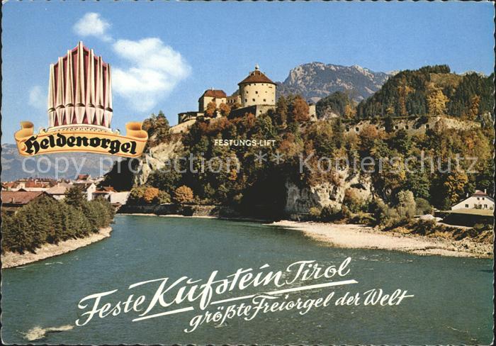Kufstein Tirol Festungs-Lift Heldenorgel