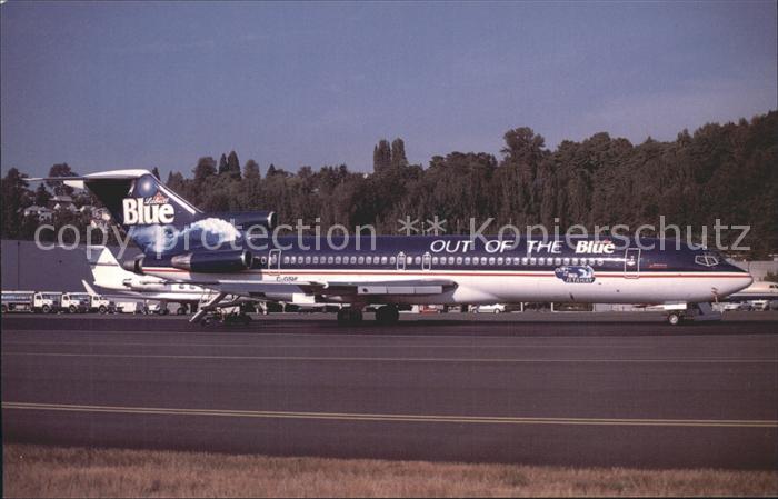 Flugzeuge Zivil Skyservice Sports Hawk Boeing 727-200 C-GSHI Labatt Blue