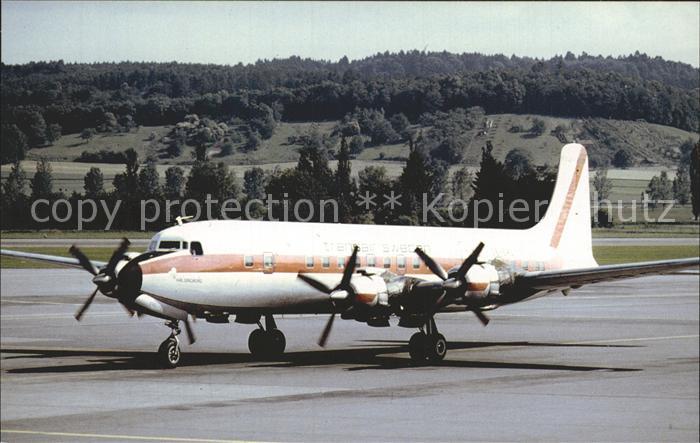 Flugzeuge Zivil Transair Sweden Douglas DC-7