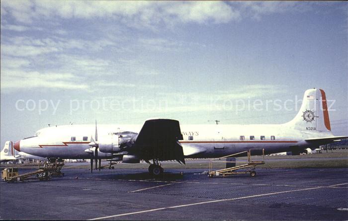 Flugzeuge Zivil Overseas National Airlines Douglas DC-7