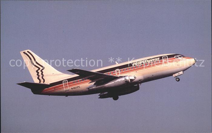 Flugzeuge Zivil Peoples Express B-737 N401PE