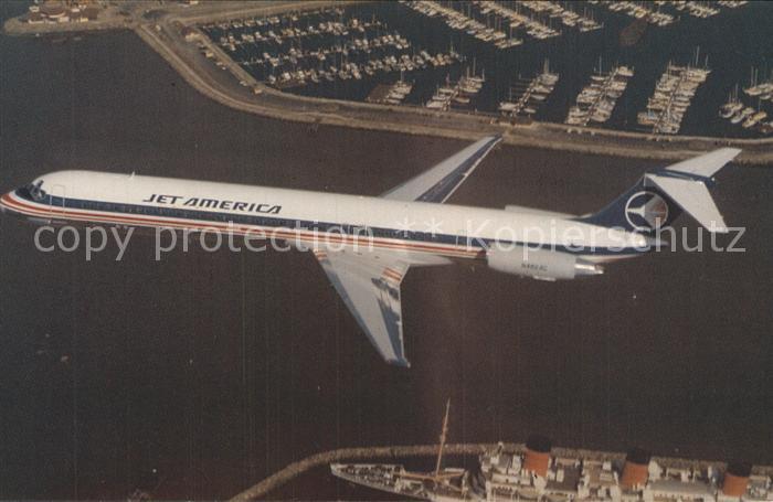 Flugzeuge Zivil Jet America MD-80