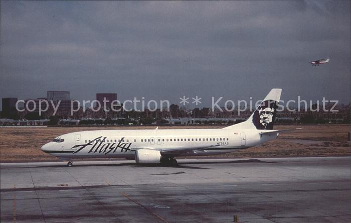 Flugzeuge Zivil Alaska Airlines Boeing 737-4Q8 N755AS MSN 25096
