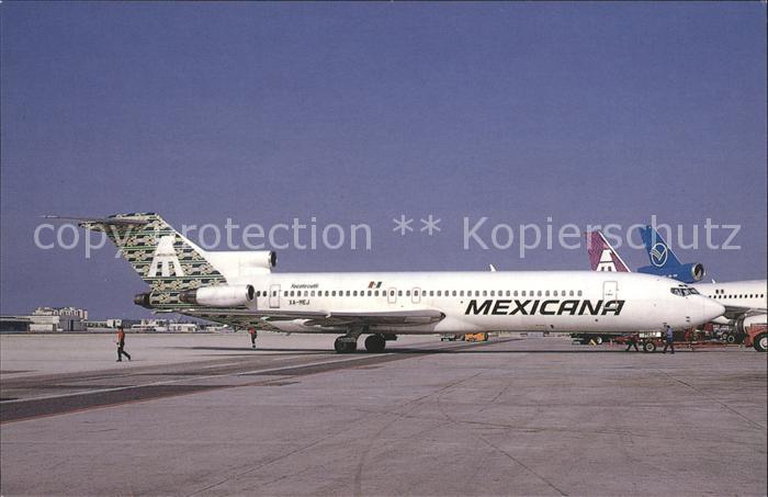 Flugzeuge Zivil Mexicana Boeing 727-264 Advanced c/n 22411 XA-MEJ