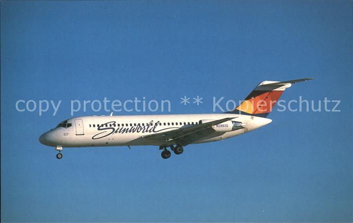 Flugzeuge Zivil Sunworld International Airways McDonnell Douglas DC-9-14 N2892Q