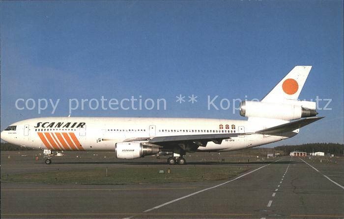 Flugzeuge Zivil Scanair McDonnell Douglas DC-10-30 SE-DFH