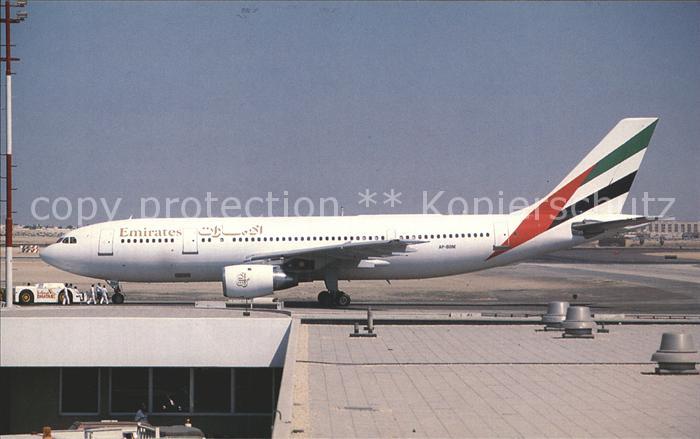 Flugzeuge Zivil Emirates Airbus Industrie A300B4-203 AP-BBM