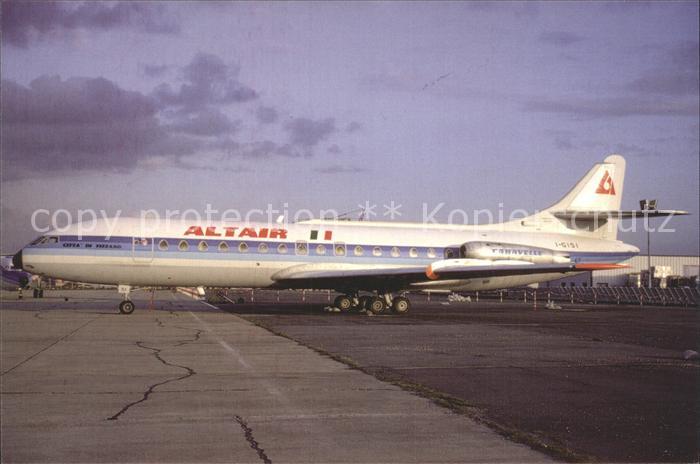 Flugzeuge Zivil Altair Caravelle 10B3 I-GISI C/N 188