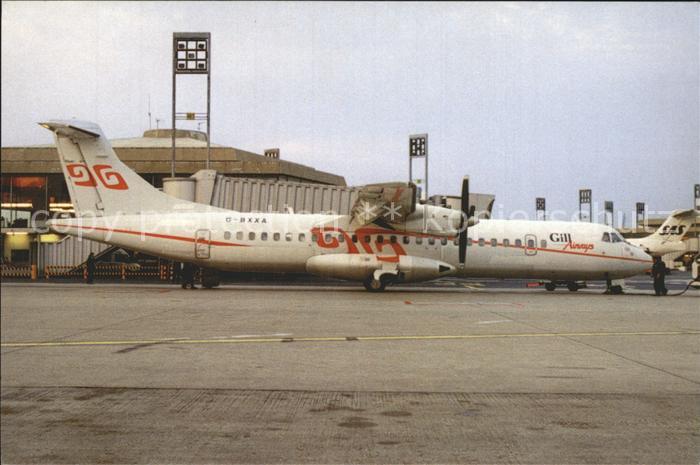 Flugzeuge Zivil Gill Airways ATR-72 G-BXXA
