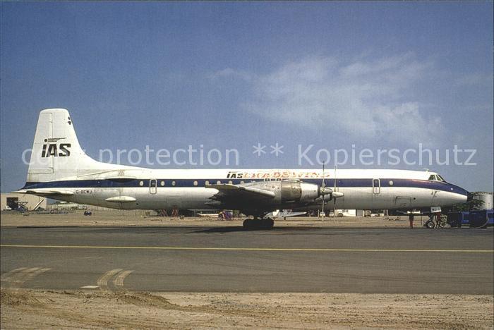 Flugzeuge Zivil I.A.S. International Aviation Service CL-44 G-BCWJ