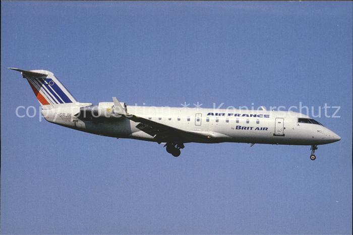 Flugzeuge Zivil Air France Brit Air CRJ-100 F-GRJM C/N