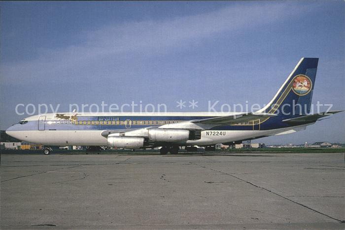 Flugzeuge Zivil Led Zepplin B-720-022 NN7224U C/N 18077