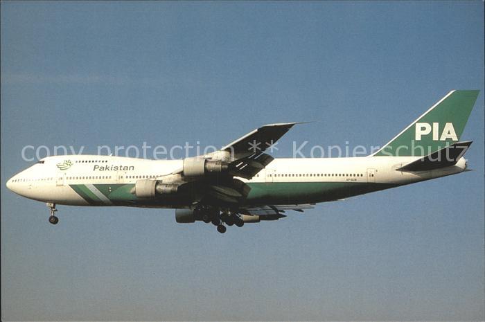 Flugzeuge Zivil P.I.A. Pakistan B-747-200 AP-BCM C/N 20802