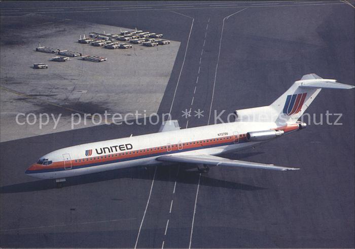 Flugzeuge Zivil United Airlines Boeing 727-222 Advanced N727OU c/n 21417