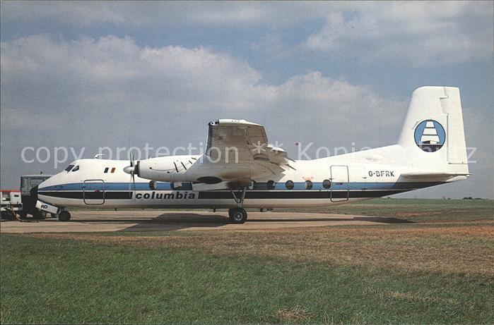 Flugzeuge Zivil Columbia Handley Page HPR7 Herald 209 G-BFRK