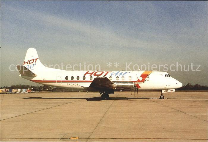 Flugzeuge Zivil Hot Air V.813 Viscount G-OHOT C/N 349