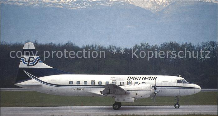 Flugzeuge Zivil Partnair Convair 580 LN-BWN