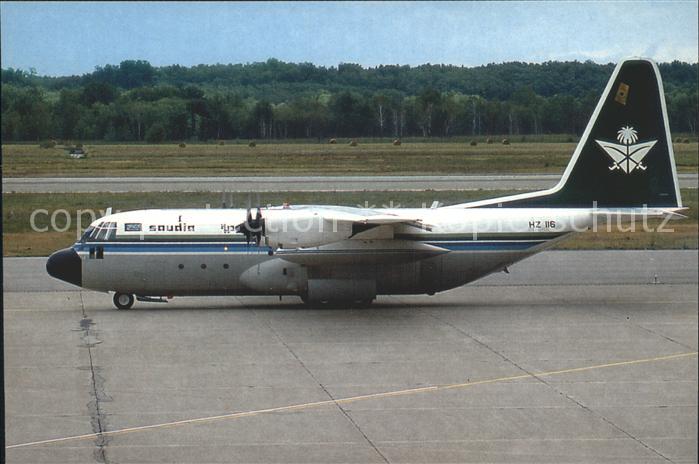 Flugzeuge Zivil Saudia Lockheed L100-30 Herules HZ-116