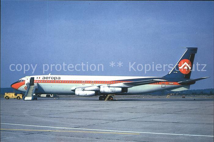 Flugzeuge Zivil Aeropa Boeing 707