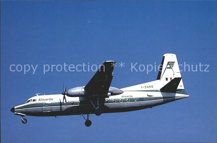 Flugzeuge Zivil Alisarda Fokker F27 I-SARO