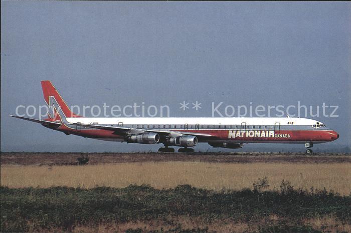 Flugzeuge Zivil Nationair Canada Douglas DC-8
