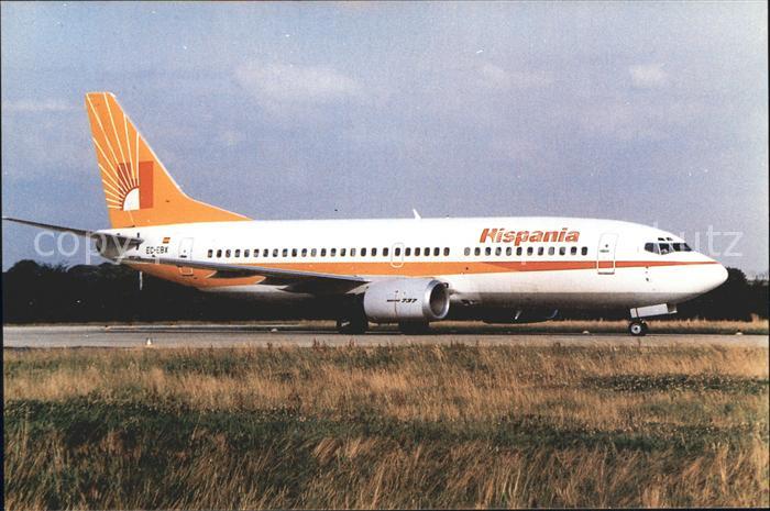 Flugzeuge Zivil Hispania Boeing 7637-329 EC-EBX