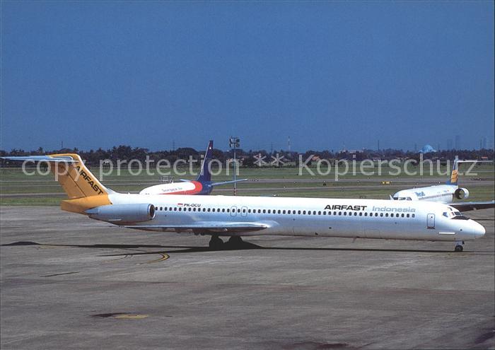 Flugzeuge Zivil Airfast Indonesia MD-82 PK-OCU c/n 5301