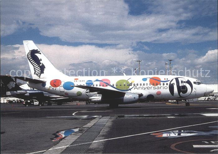Flugzeuge Zivil Aviacsa The Ballons 6A 15th Anniversary Boeing 737-219 Advanced