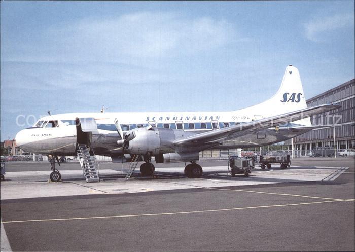 Flugzeuge Zivil SAS Scandinavian Convair 440 Metropolitan OY-KPA cn 325