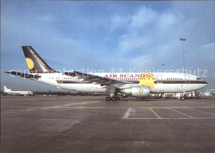 Flugzeuge Zivil Air Scandic Airbus Industrie A300B4-203FF G-TTMC cn 299