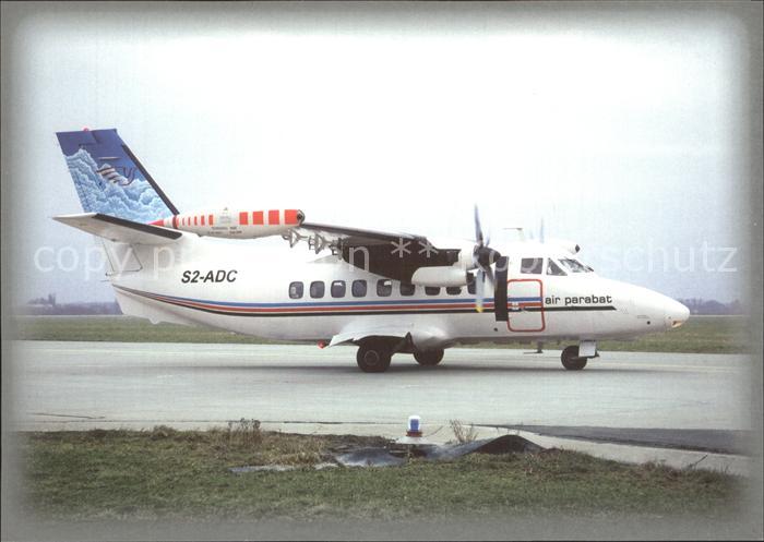 Flugzeuge Zivil Air Parabat Let 410UVP-E7 S2-ADC cn 872