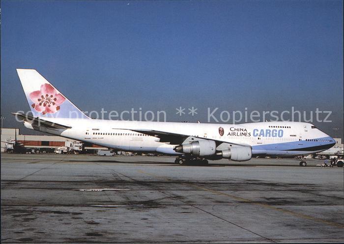 Flugzeuge Zivil China Airlines Cargo Boeing 747-200 N52