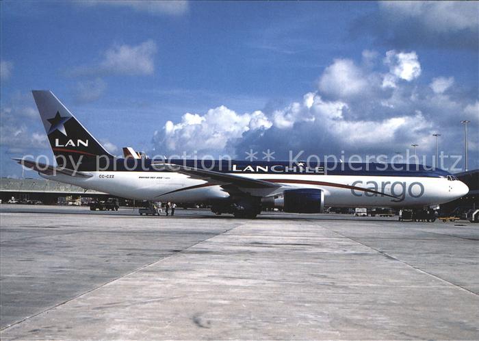 Flugzeuge Zivil Lan Chile Cargo Boeing B-767-300F CC-CZZ