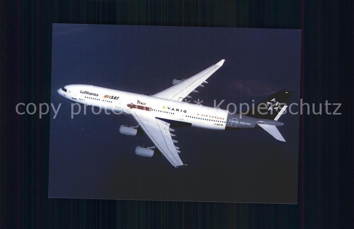 Lufthansa Star Alliance Airbus A-340 D-AIBA