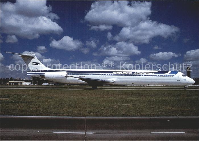 Flugzeuge Zivil Aerolineas Argentinas MD-88 LV-VBY c/n 53048