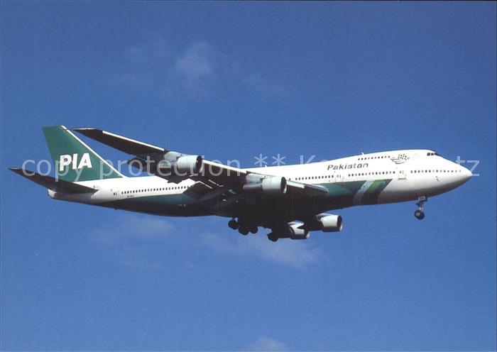 Flugzeuge Zivil PIA Pakistan Boeing 747-282B AP-AYV cn 20928