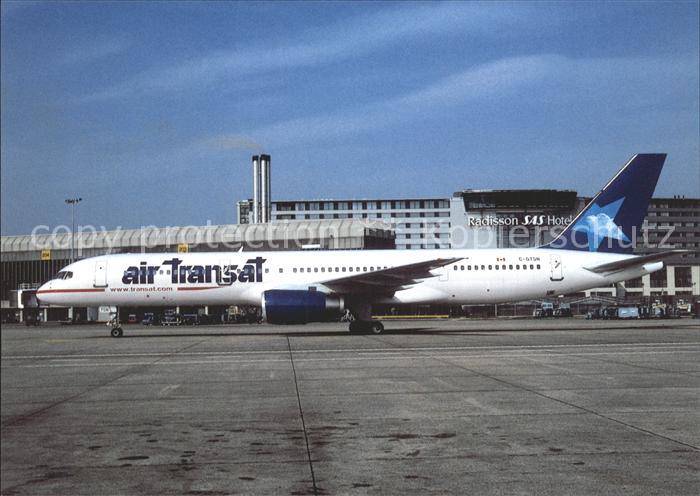 Flugzeuge Zivil Air Transat Boeing 757-28A C-GTSN cn 24543