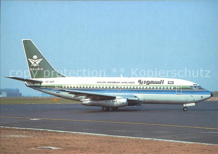 Flugzeuge Zivil Saudi Arabian Airlines Boeing 737-268