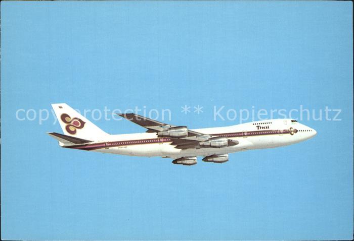 Flugzeuge Zivil Thai Airways International Boeing 747-2